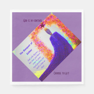 Luncheon Napkins- The Banquet of Esther Napkin