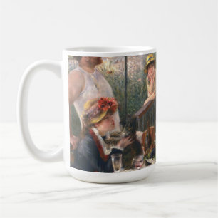 Luncheon Of Boating Party Pierre Auguste Renoir Coffee Mug