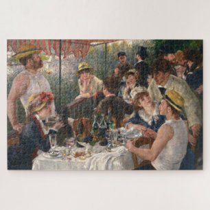Luncheon of the Boating Party - Auguste Renoir Jigsaw Puzzle