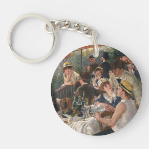 Luncheon of the Boating Party - Auguste Renoir Key Ring