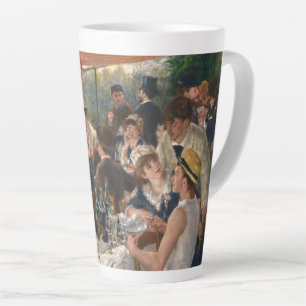 Luncheon of the Boating Party - Auguste Renoir Latte Mug