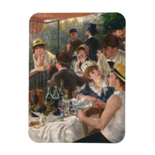 Luncheon of the Boating Party - Auguste Renoir Magnet