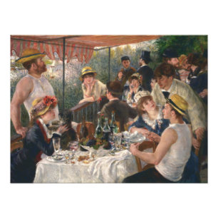 Luncheon of the Boating Party - Auguste Renoir Photo Print