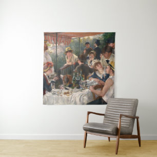 Luncheon of the Boating Party by Pierre A. Renoir Tapestry
