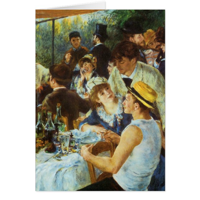 Luncheon of the Boating Party by Pierre Renoir (Front)