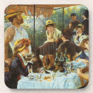 Luncheon of the Boating Party by Pierre Renoir Coaster