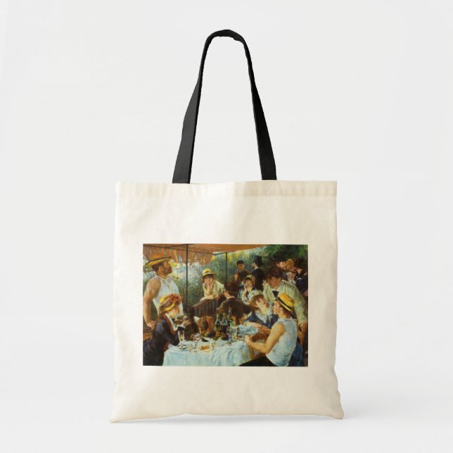 Luncheon of the Boating Party by Pierre Renoir Tote Bag (Front)