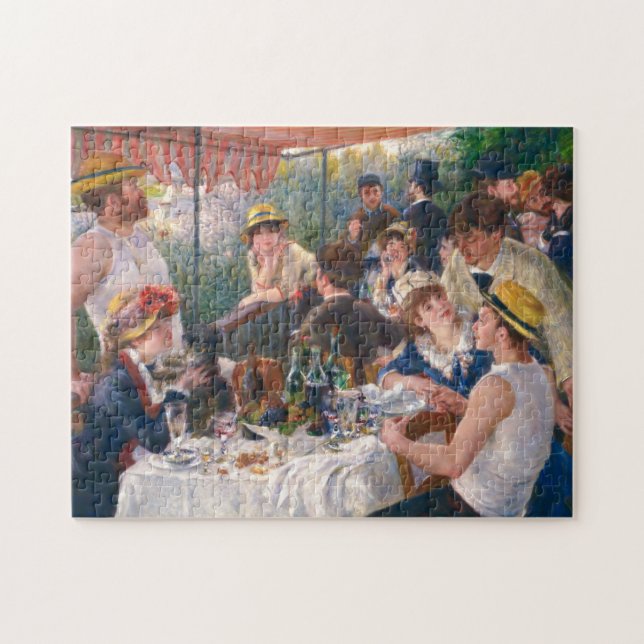 Luncheon of the Boating Party by Renoir Jigsaw Puzzle (Horizontal)