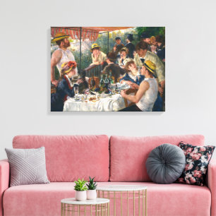 Luncheon of the Boating Party Renoir Canvas Print