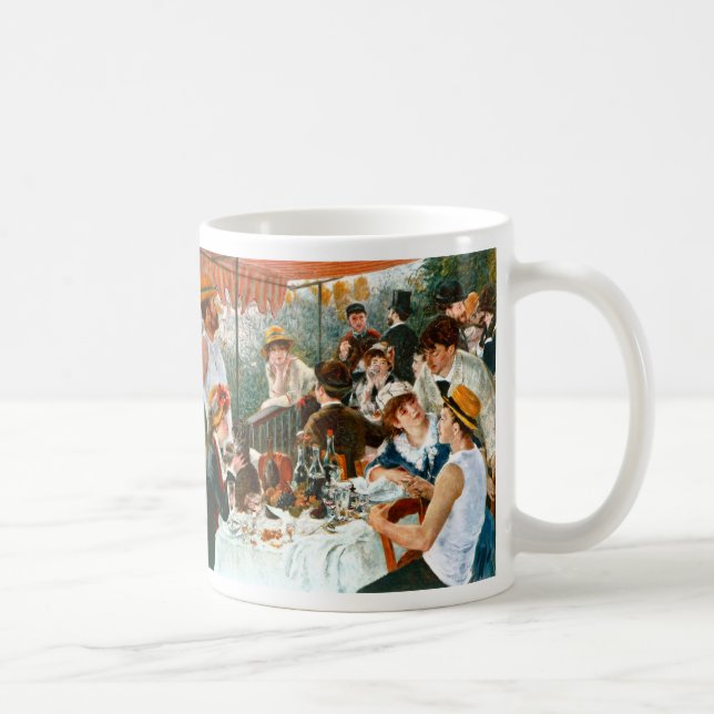 Luncheon of the Boating Party, Renoir Coffee Mug (Right)
