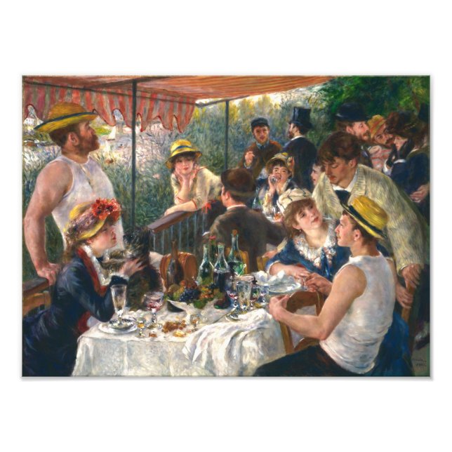 Luncheon of the Boating Party | Renoir | Photo Print (Front)