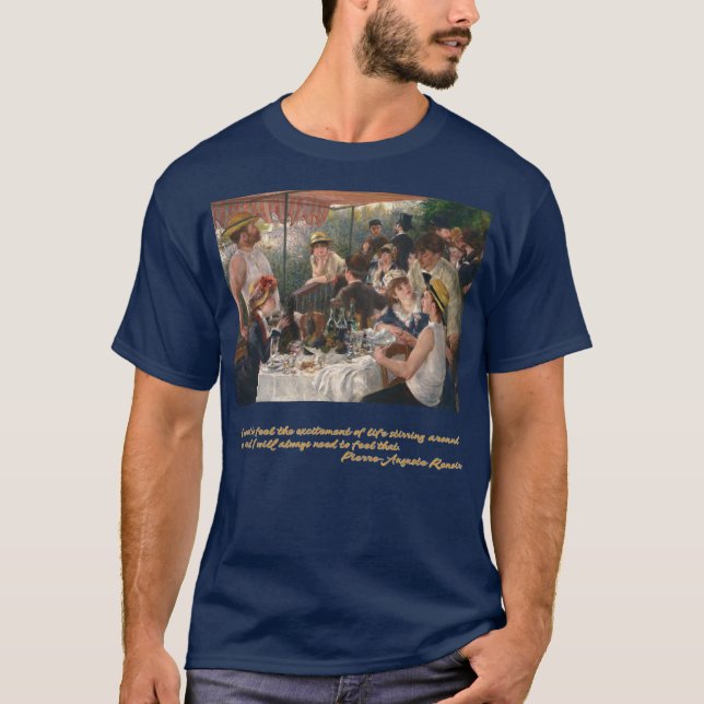 Luncheon of the Boating Party  T-Shirt (Front)