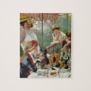 Luncheon of the Boating Party Vintage Renoir Jigsaw Puzzle