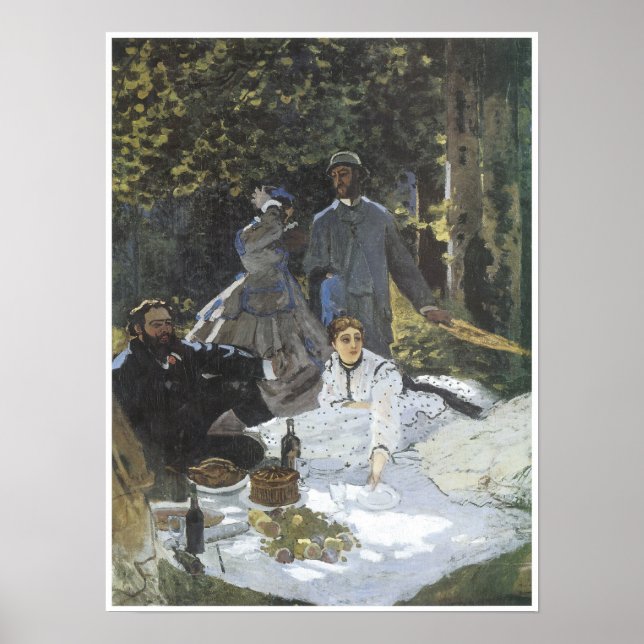 Luncheon on the Grass, 1865 Poster (Front)