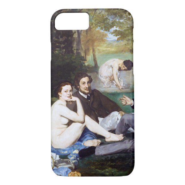 Luncheon on the Grass, Manet Case-Mate iPhone Case (Back)