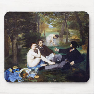 Luncheon on the Grass, Manet Mouse Mat