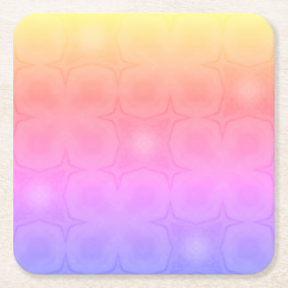 Luncheon Paper Napkins in pink purple yellow Square Paper Coaster