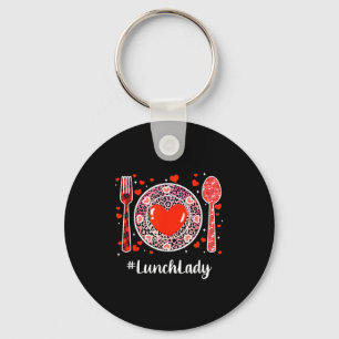 #lunchlady Lunch Lady Women Matching Happy Valenti Key Ring