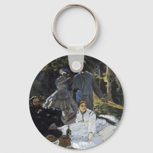 Lunchtime on the Grass Key Ring