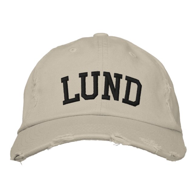 Lund Embroidered Hat (Front)