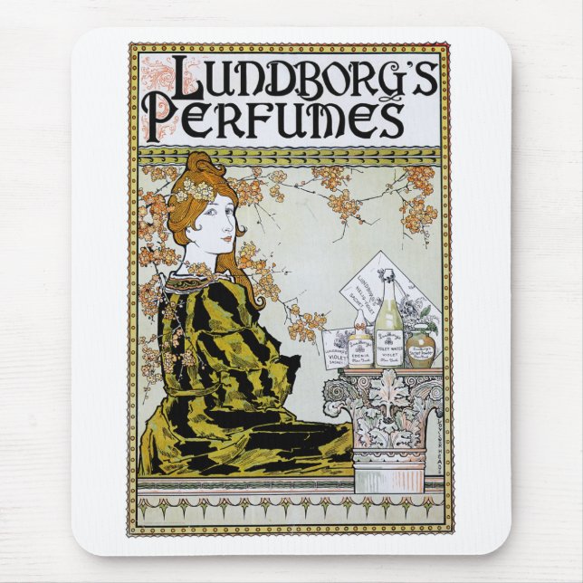 Lundborg's Perfumes Mouse Mat (Front)