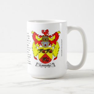 Lundy, the Origin, the Meaning and the Crest Coffee Mug