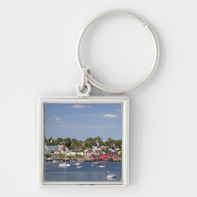 Lunenberg, Nova Scotia, Canada. 2 Key Ring (Front)