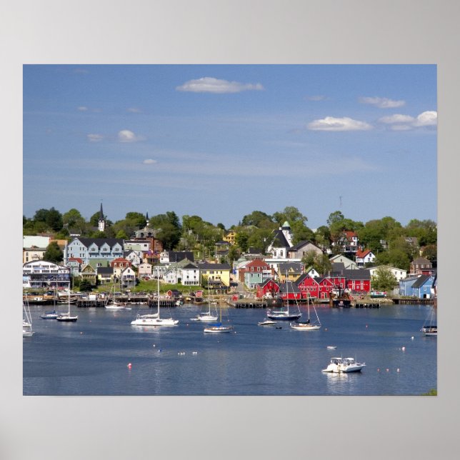 Lunenberg, Nova Scotia, Canada. 2 Poster (Front)