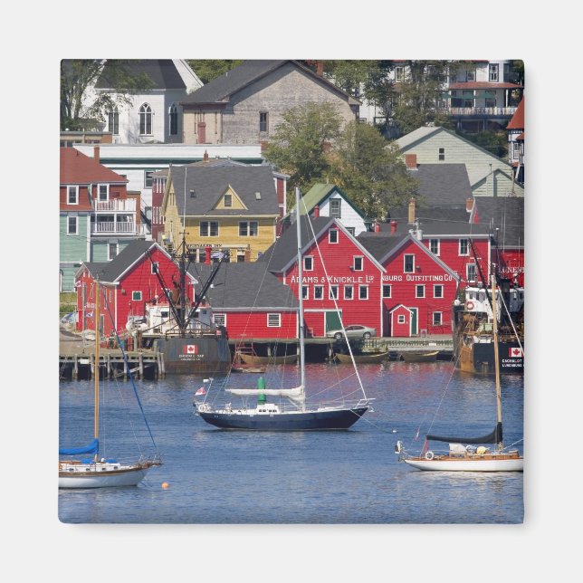 Lunenberg, Nova Scotia, Canada. 3 Magnet (Front)