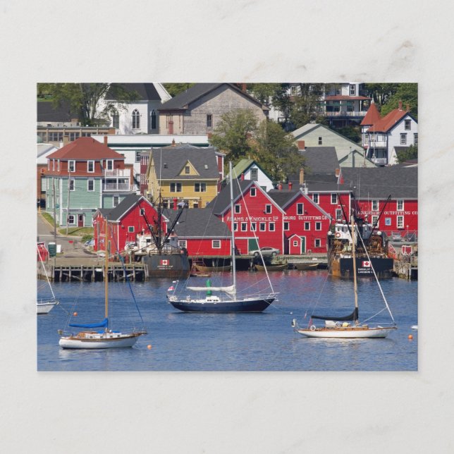 Lunenberg, Nova Scotia, Canada. 3 Postcard (Front)