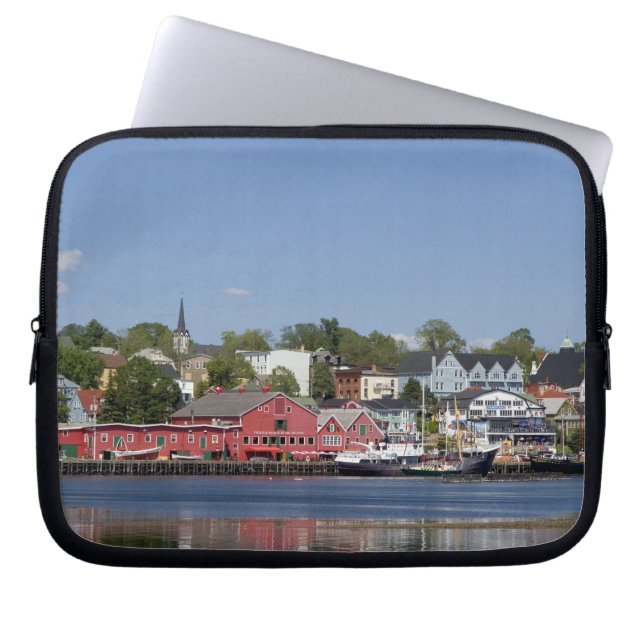 Lunenberg, Nova Scotia, Canada. 4 Laptop Sleeve (Front)