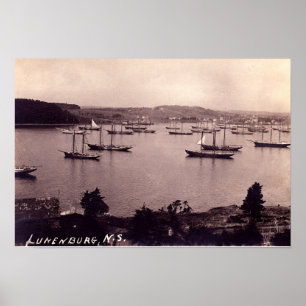 Lunenburg Nova Scotia Canada Poster