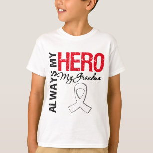 Lung Cancer - Always My Hero My Grandma T-Shirt