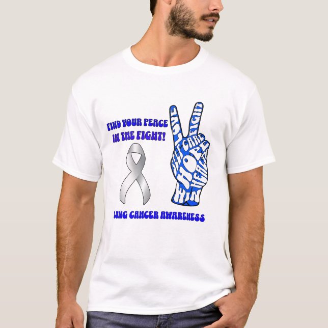 Lung Cancer Awareness T-Shirt (Front)
