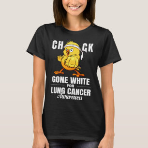 lung cancer funny chick warrior T-Shirt