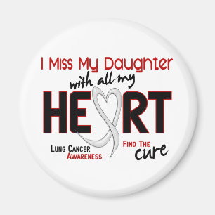 Lung Cancer I Miss My Daughter Magnet