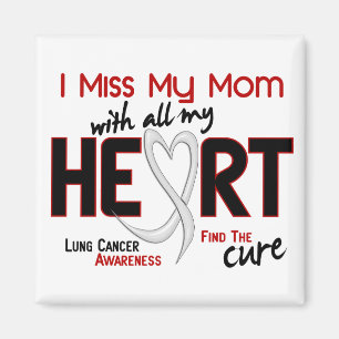 Lung Cancer I Miss My Mum Magnet