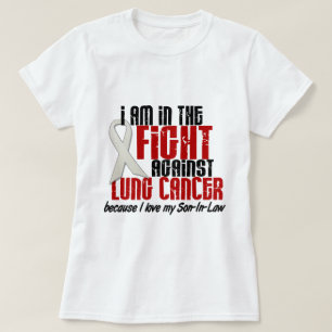 Lung Cancer IN THE FIGHT 1 Son-In-Law T-Shirt