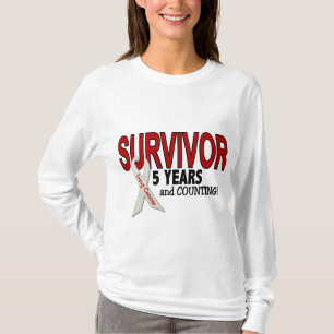 Lung Cancer Survivor 5 Years T-Shirt