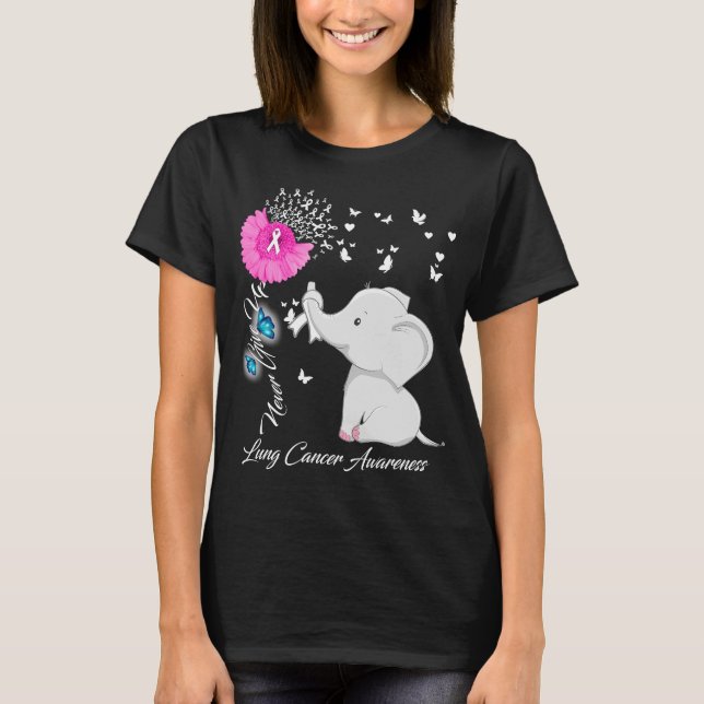 Lung Cancer T-Shirt (Front)
