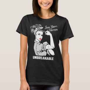 Lung Cancer Warrior Unbreakable T-Shirt
