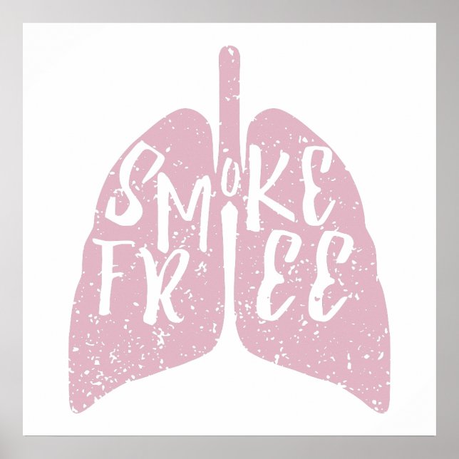 Lung Health Smoke Free Poster (Front)