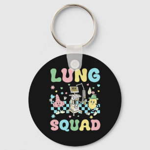 Lung Squad Rt Nurse Easter Key Ring