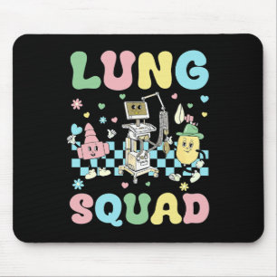 Lung Squad Rt Nurse Easter Mouse Mat
