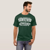 LUNG TRANSPLANT SURVIVOR T  Organ Donor Hero T-Shirt (Front Full)