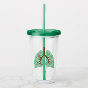 Lung Tree Acrylic Tumbler