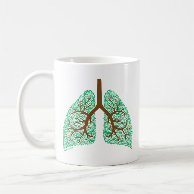 Lung Tree Coffee Mug (Left)