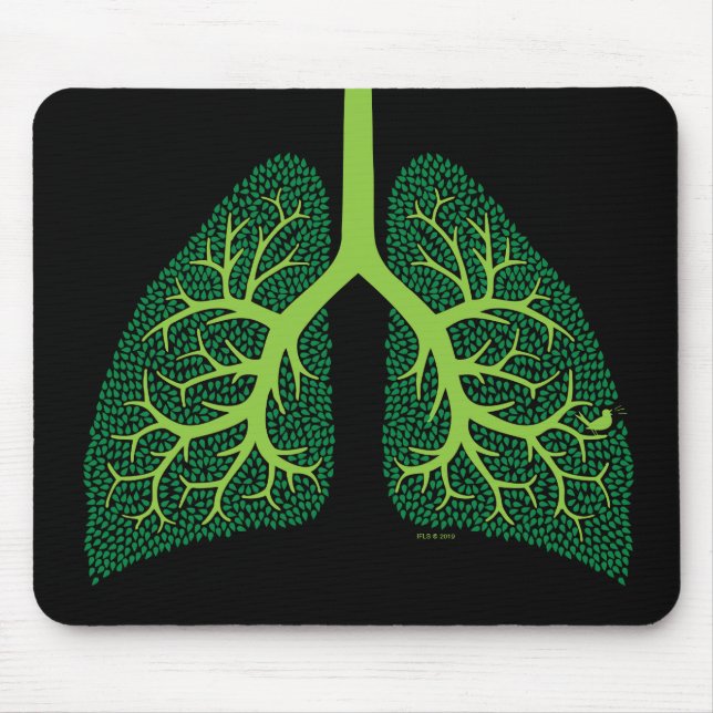 Lung Tree Mouse Mat (Front)