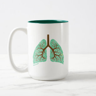 Lung Tree Two-Tone Coffee Mug