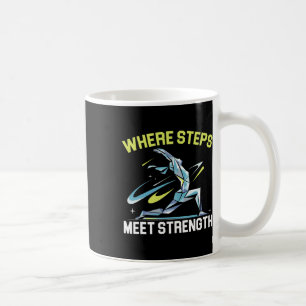 Lunge Exercise Bodybuilding Fitness Workout Gym 2 Coffee Mug